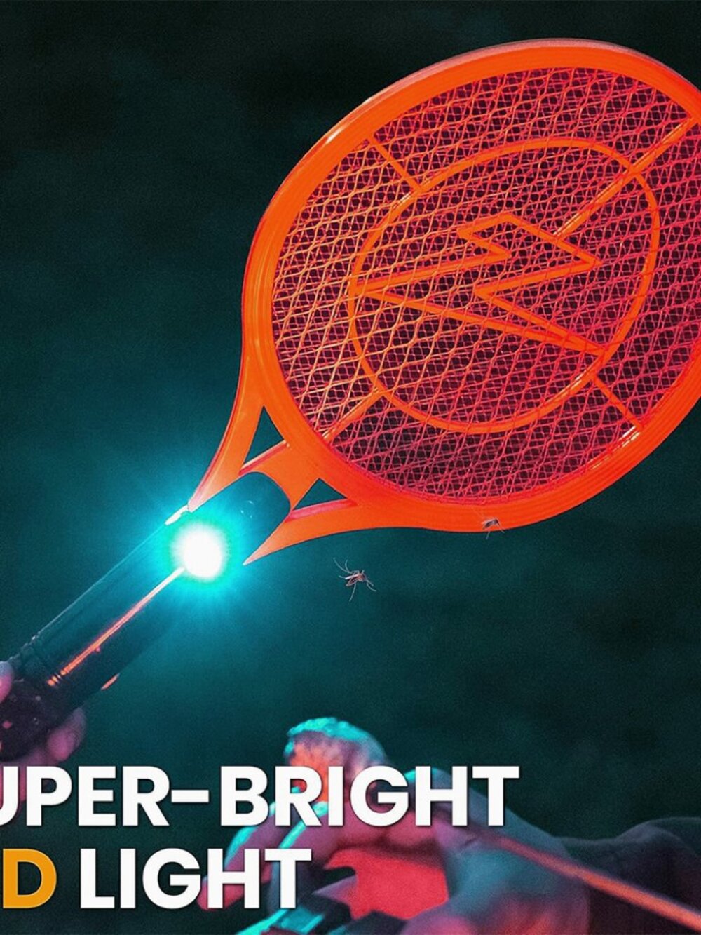 Zap It!: Bug Zapper Rechargeable Racket - Picture 8 of 9